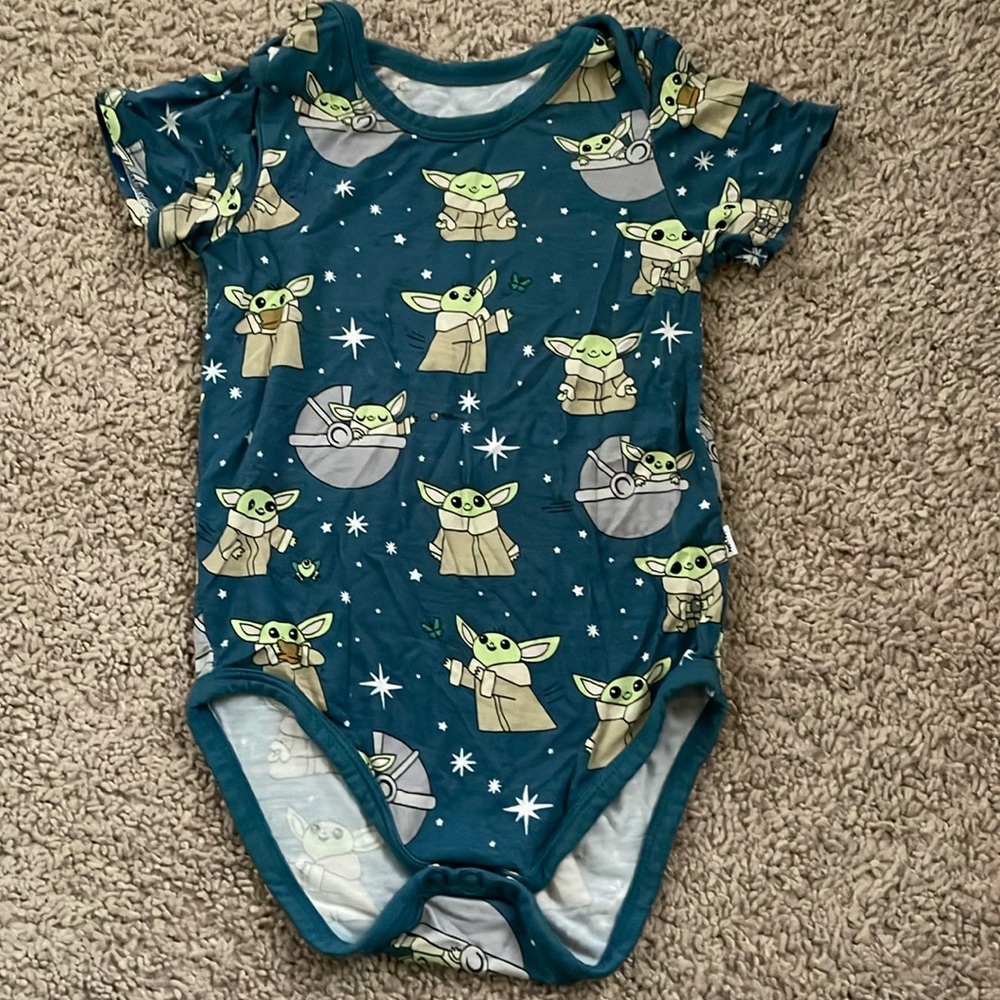 Star Wars Little Sleepies Onesie